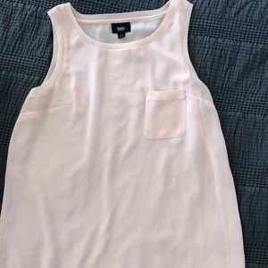 EUC Mossimo pale pink tank. Sz Small